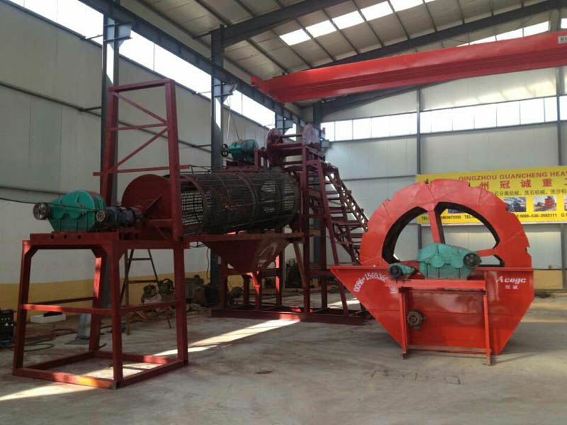 輪斗洗砂機 輪斗洗砂機